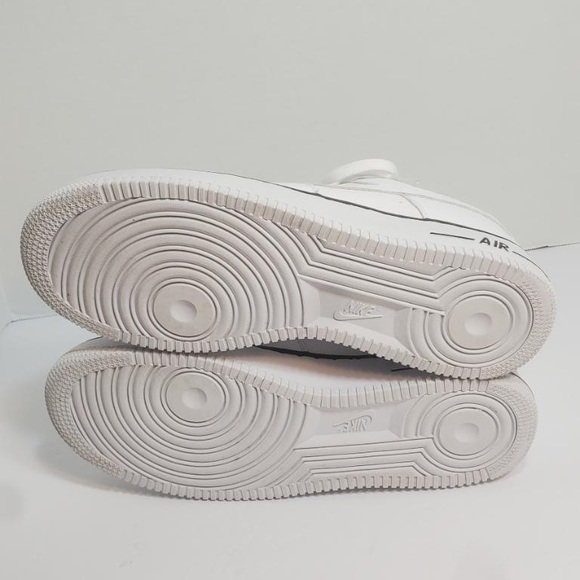 Nike Air Force 1 Low 07 White Black Sneaker 488298-160 Size 11.5 - Picture 12 of 16